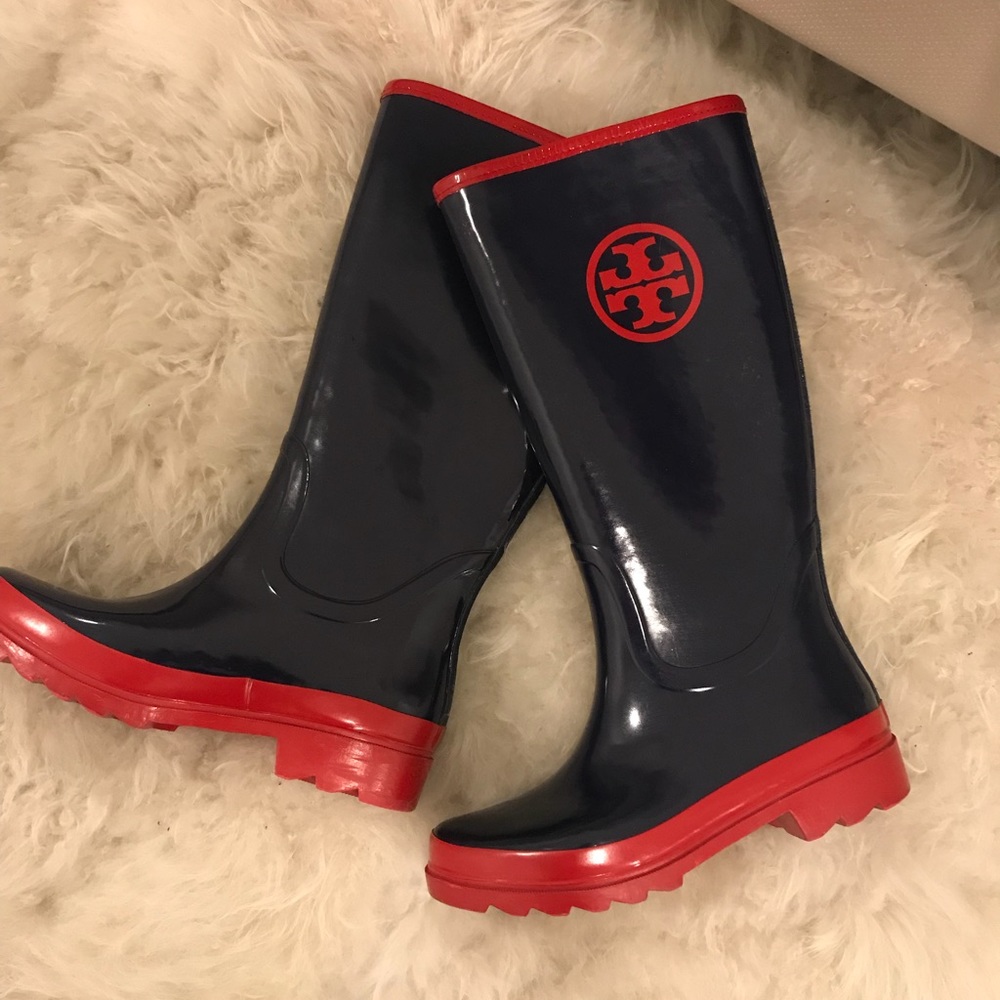 Rain boots Tory Burch size 7